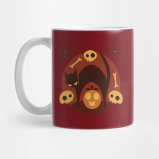 Halloween Scene Mug